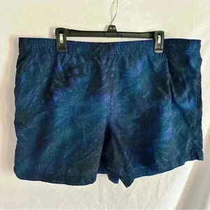 Columbia Sandy River II printed Shorts Blue & Black Size XXL